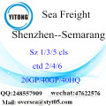 Shenzhen Port Sea Freight Shipping Para Semarang